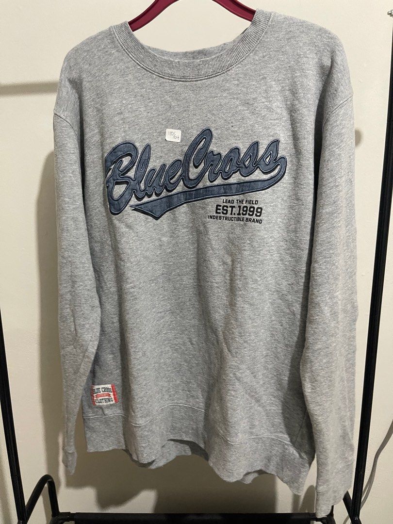 Harbor gray crewneck comfort sweater, Fesyen Pria, Pakaian , Baju Luaran di  Carousell