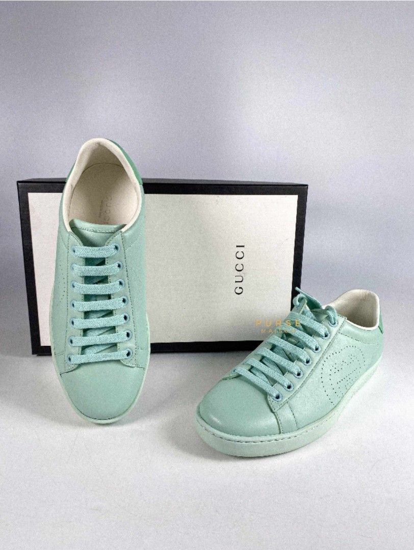 Gucci calfskin sneakers deals