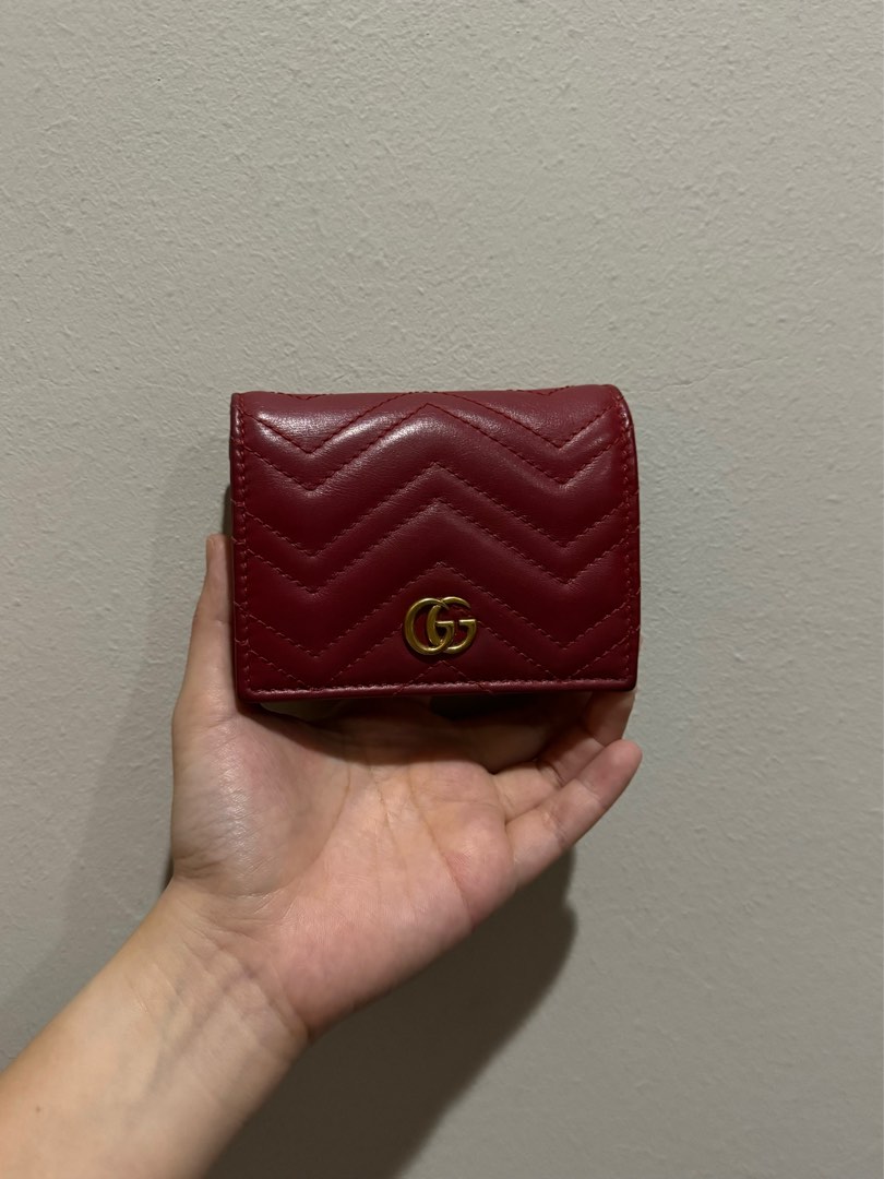 Gucci GG Marmont Card Case Wallet Luxury Bags Wallets on Carousell