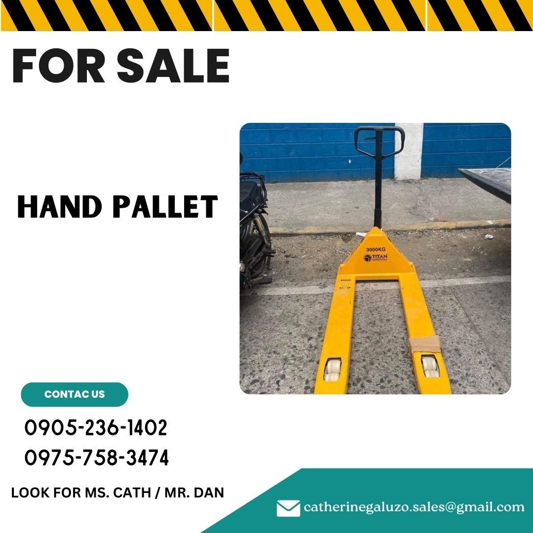 HAND PALLET, Commercial & Industrial, Construction Tools & Equipment on ...