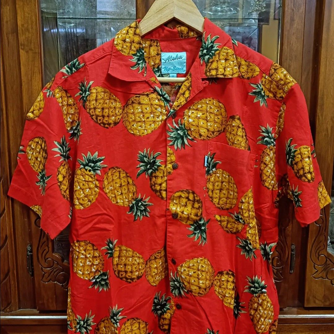 Pineapple shirt 2025 button up