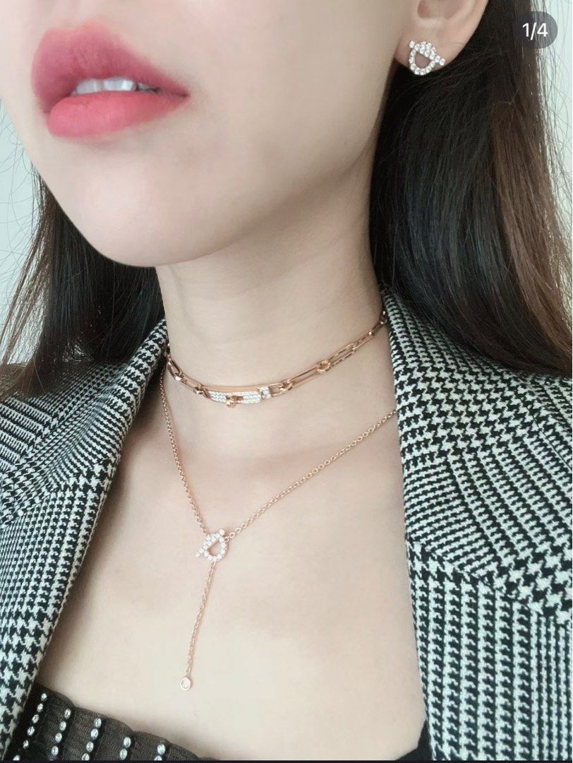 Hermes kelly chaine choker