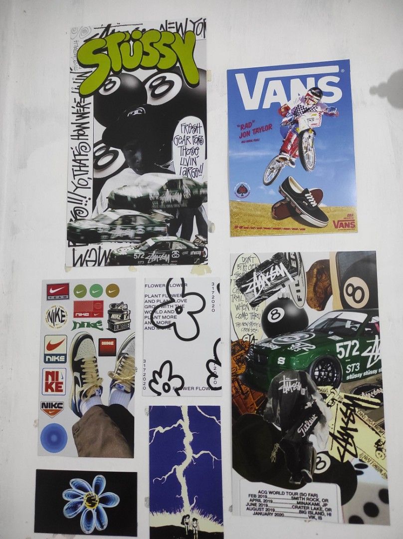Carousell Vans Poster Off The Wall Pajangan Hiasan Dinding Poster