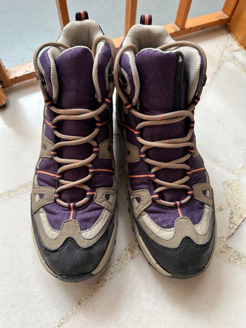Purple hiking boots 2025