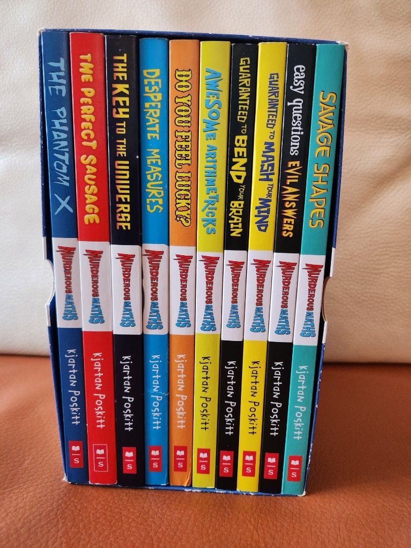 Horrible Math Murderous Maths To The Power of Ten (10 Books), θθΆ£ειζ², ζΈζ¬ ...