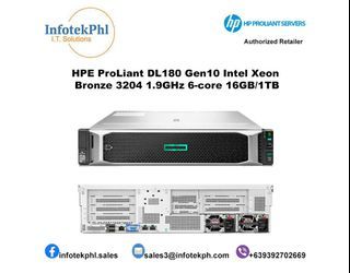 HPE ProLiant DL180 Gen10 Rack Server Intel Xeon Bronze 3204 1.9GHz 6-core 16GB/1TB