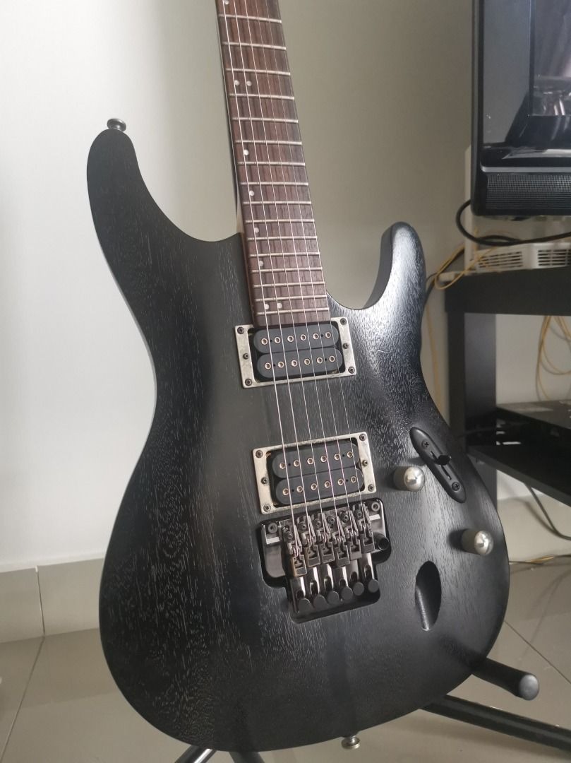 Ibanez s520 weathered sales black