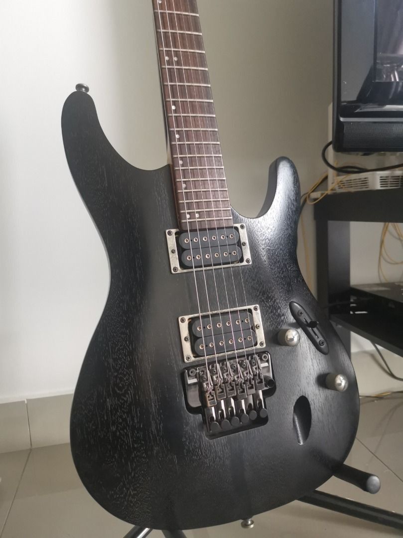 Ibanez s520 deals wk weathered black