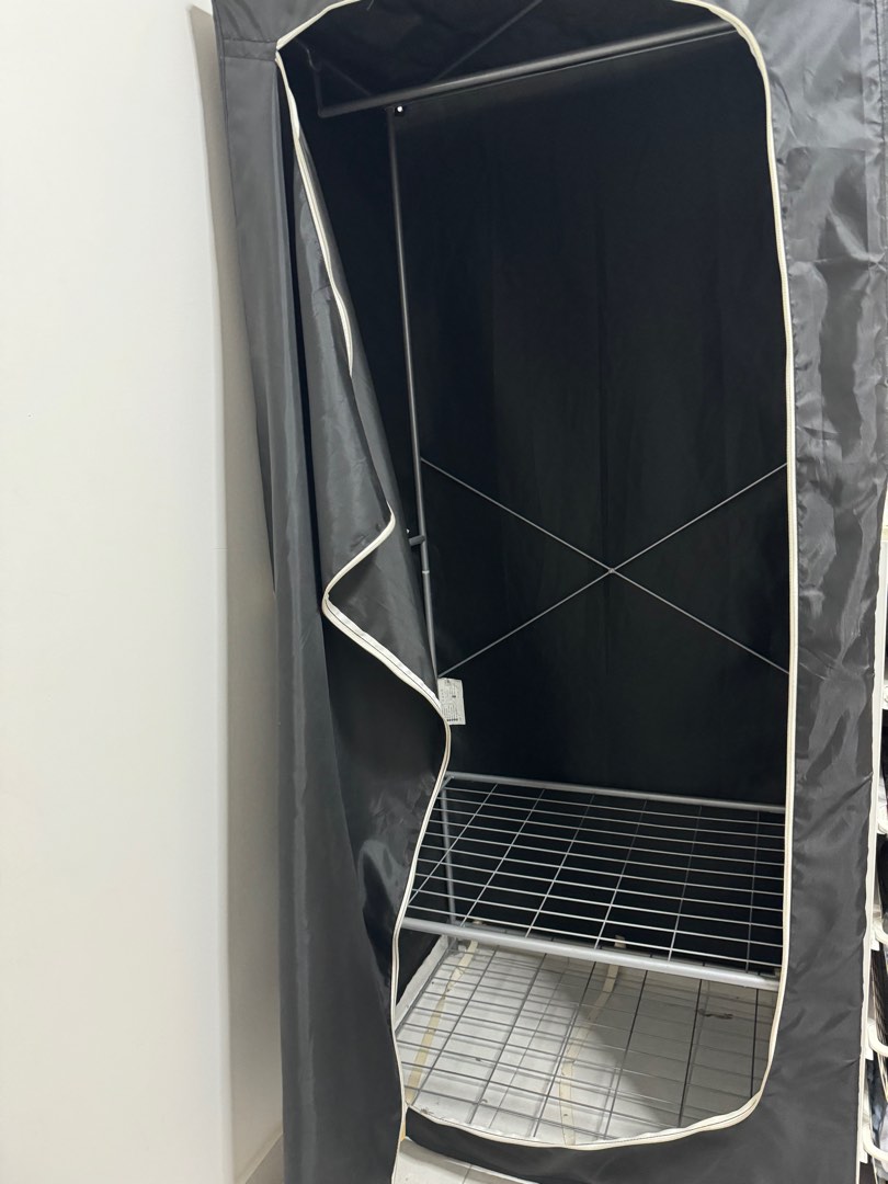 Ikea breim deals wardrobe black