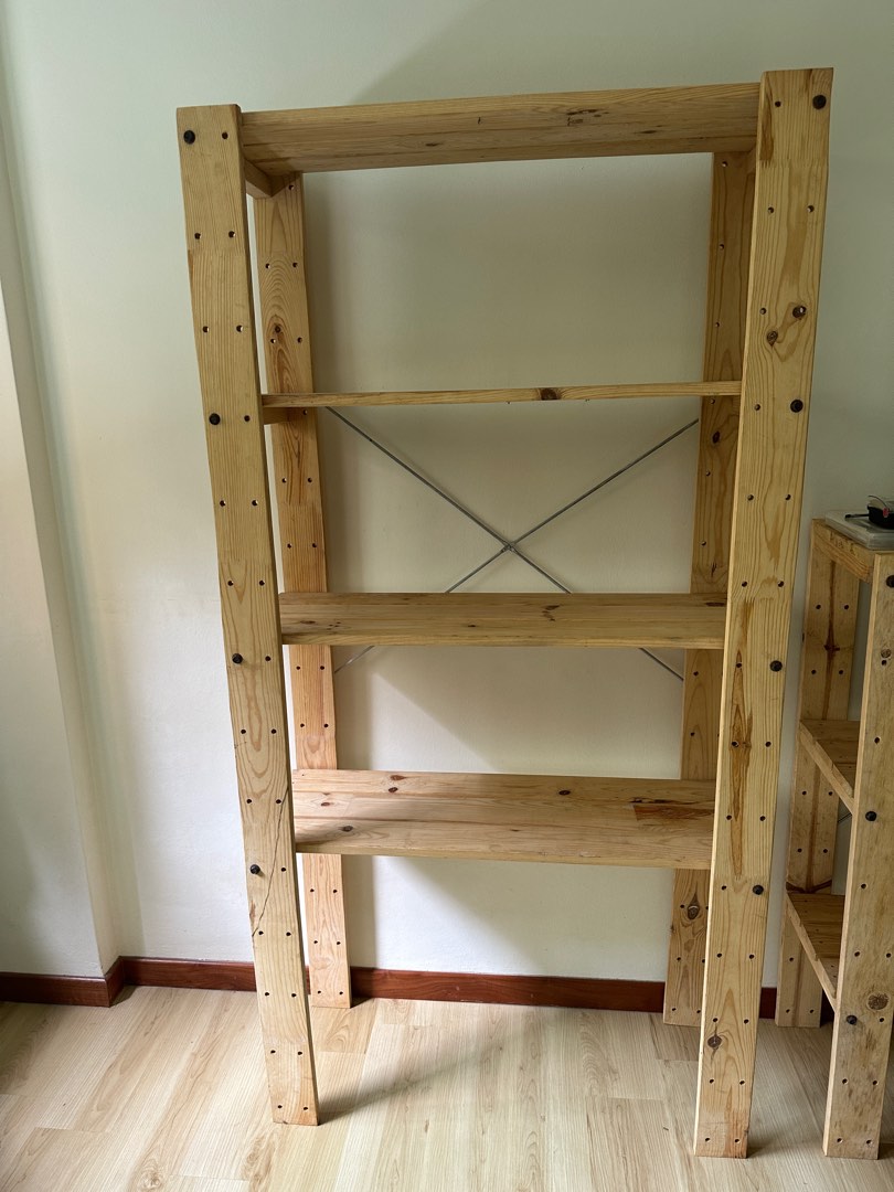 IKEA storeroom shelves, Furniture & Home Living, Furniture, Shelves