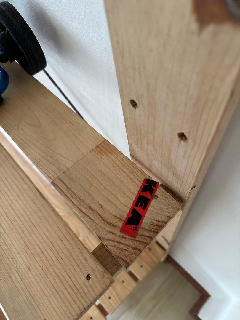 IKEA storeroom shelves, Furniture & Home Living, Furniture, Shelves