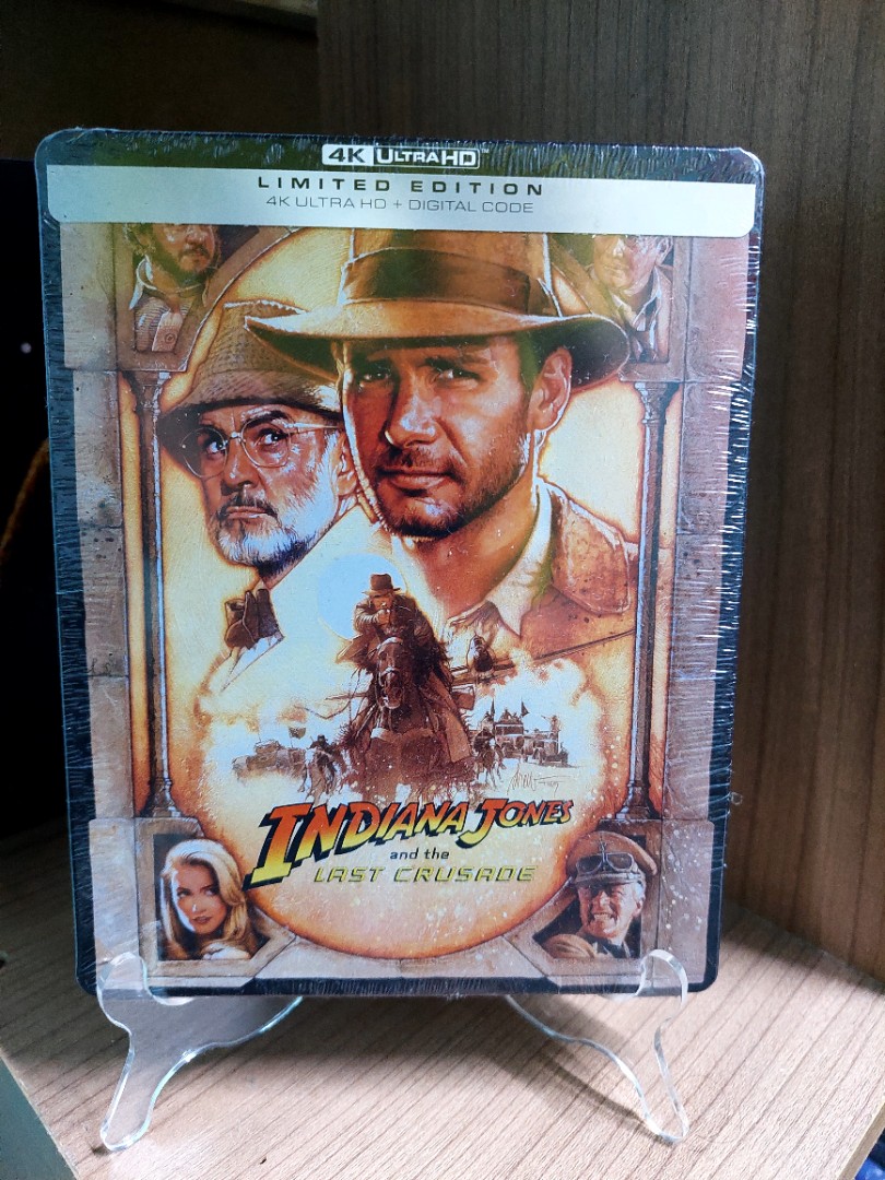 Indiana Jones and the Last Crusade 4K Blu-ray (4K Ultra HD + Digital)