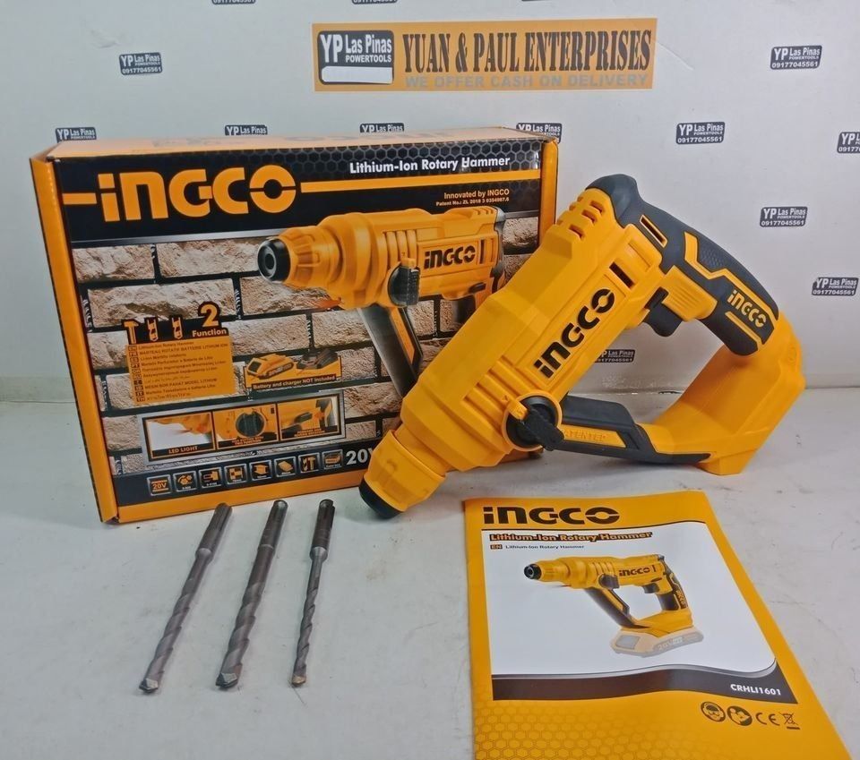 Ingco cordless sales rotary hammer