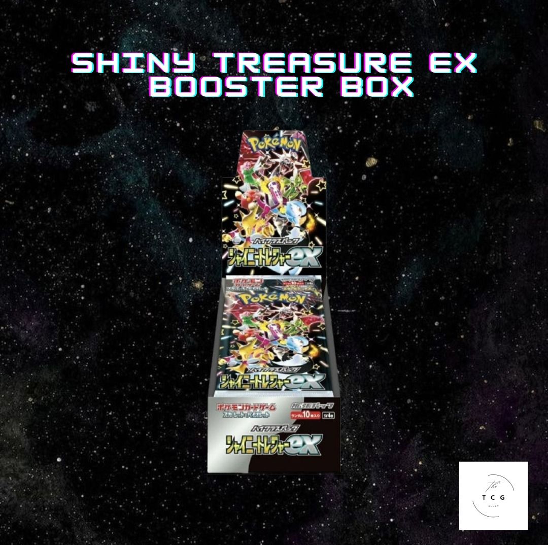 pokemon shiny treasure ex booster box details Scarlet & Violet main image 0