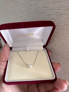 Japan 🇯🇵 limited Mikimoto Pearl island Akoya pearl necklace