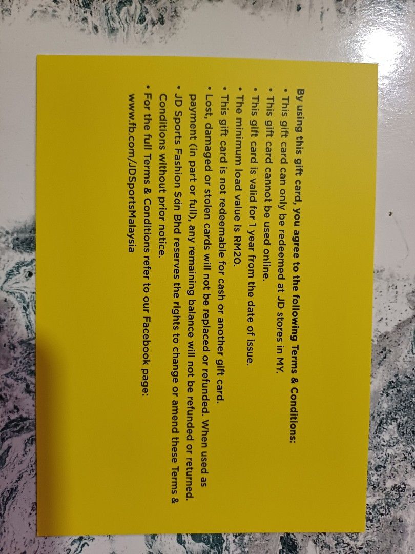 JD Sports Gift Card, Tickets & Vouchers, Vouchers on Carousell