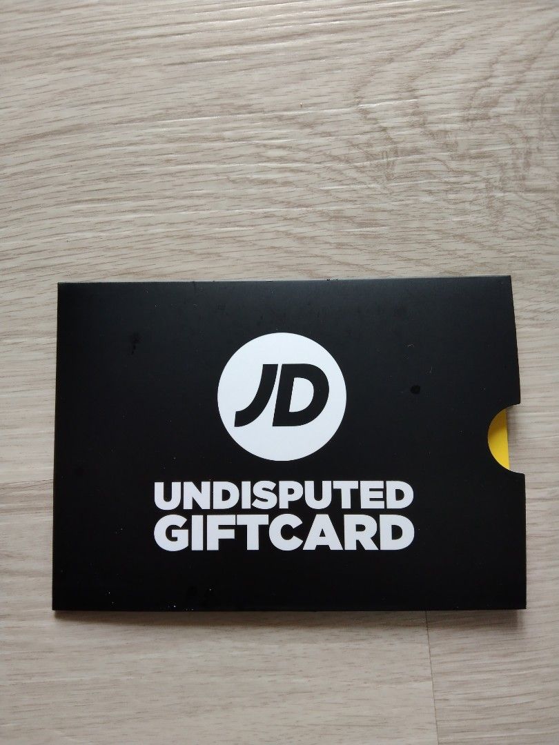 JD Sports Gift card RM300+RM250, Tickets & Vouchers, Store Credits on