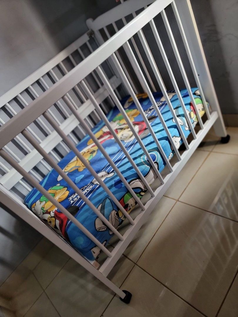 Jual baby crib bru 2bln pake Bayi Anak Ranjang Bayi di Carousell