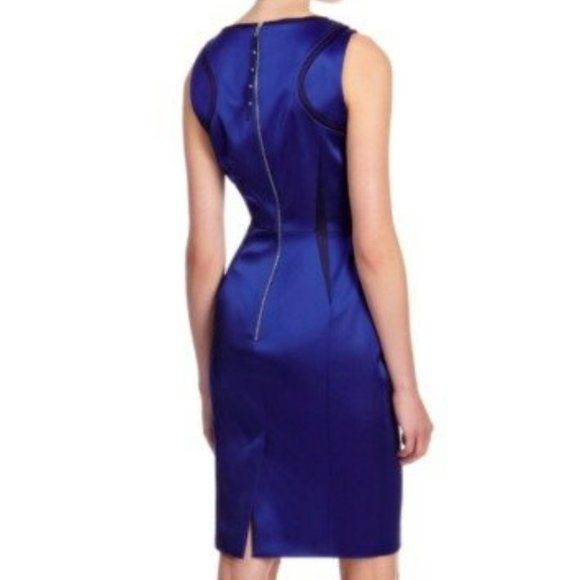Karen millen 2025 blue satin dress
