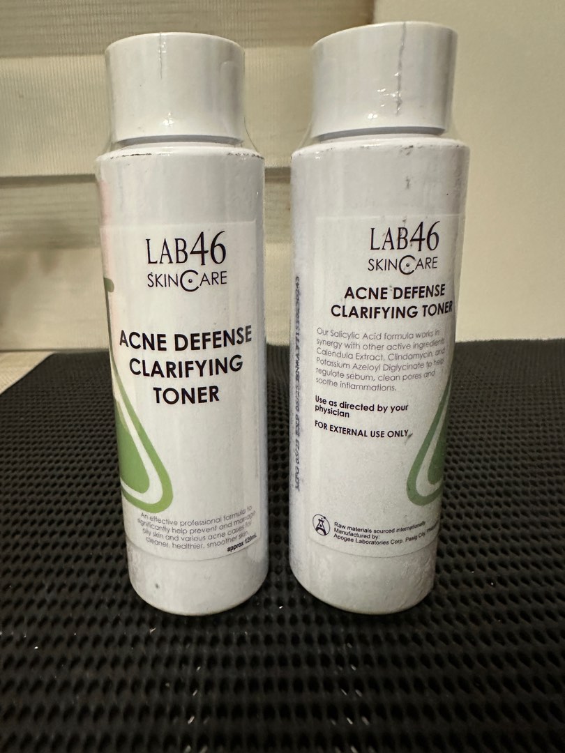 Lab46 Acne Defense Clarifying Toner, Beauty & Personal Care, Face, Face ...
