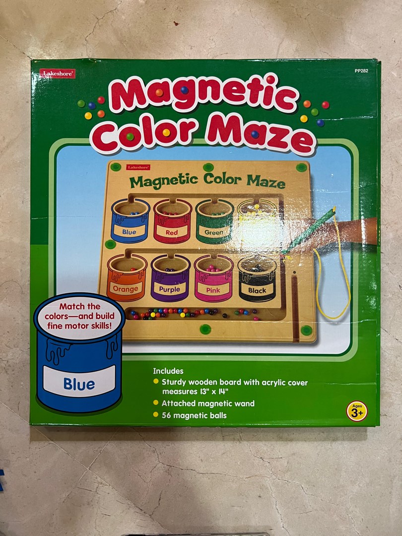 Magnetic color maze lakeshore online