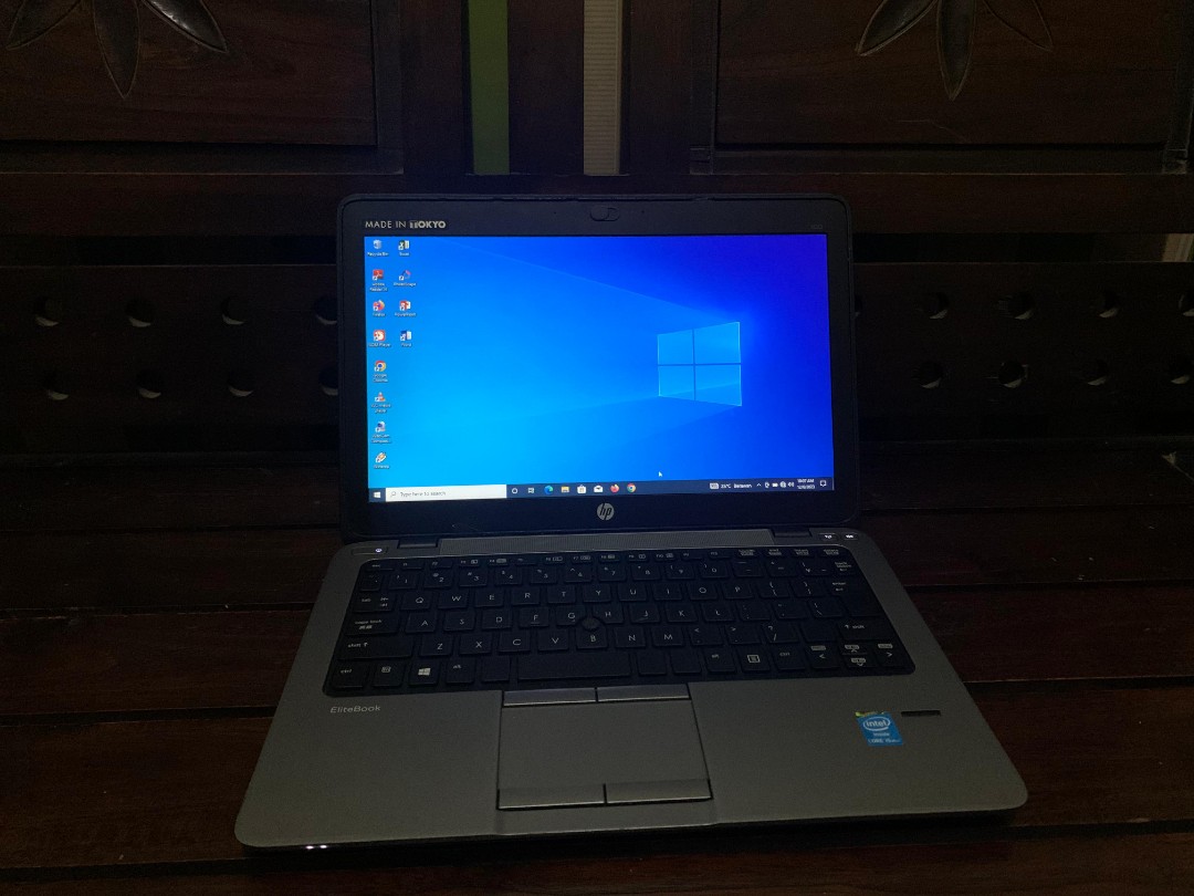 Laptop Hp Elitebook 820 G1 Core I5 Gen 4 Ram 8gb Ssd 256gb Elektronik Komputer Laptop Di 8253