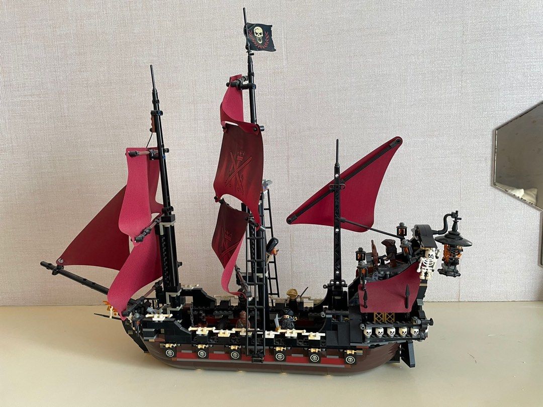 Lego Pirates of the Carribean Queen Anne s Revenge 4195 Hobbies Toys Toys Games on Carousell