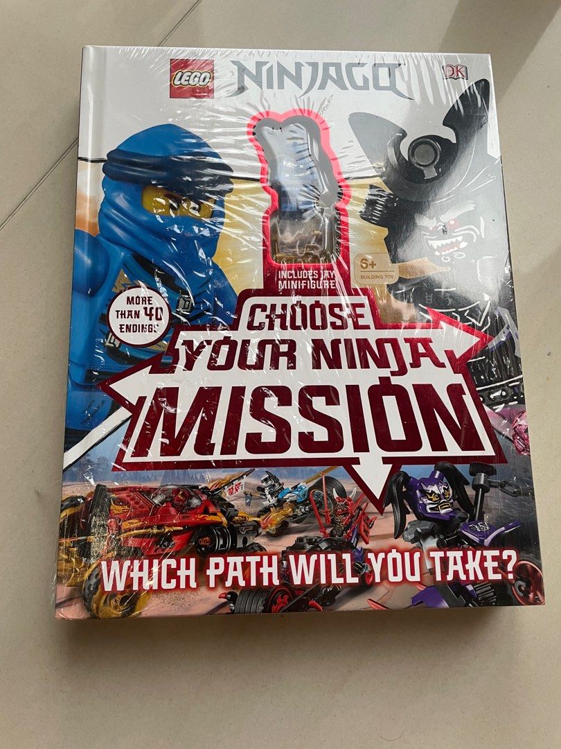 Lego Ninjago Choose your ninja mission Hobbies Toys Books