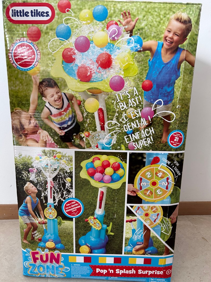 Little tikes pop and splash surprise clearance
