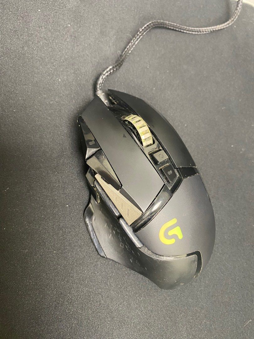 Logitech G502 （分類：電腦滑鼠及相關產品）位於 Hong Kong。 由 ccching1120 提交（商品編號 1269717813，圖片 1）。簡介： 新舊如圖！。