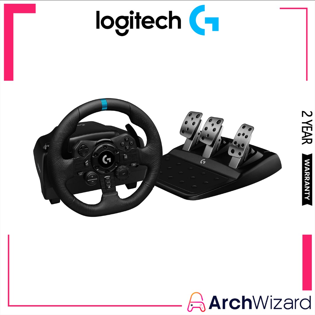 Logitech G25 Racing Wheel, Video Gaming, Gaming Accessories, Virtual  Reality on Carousell