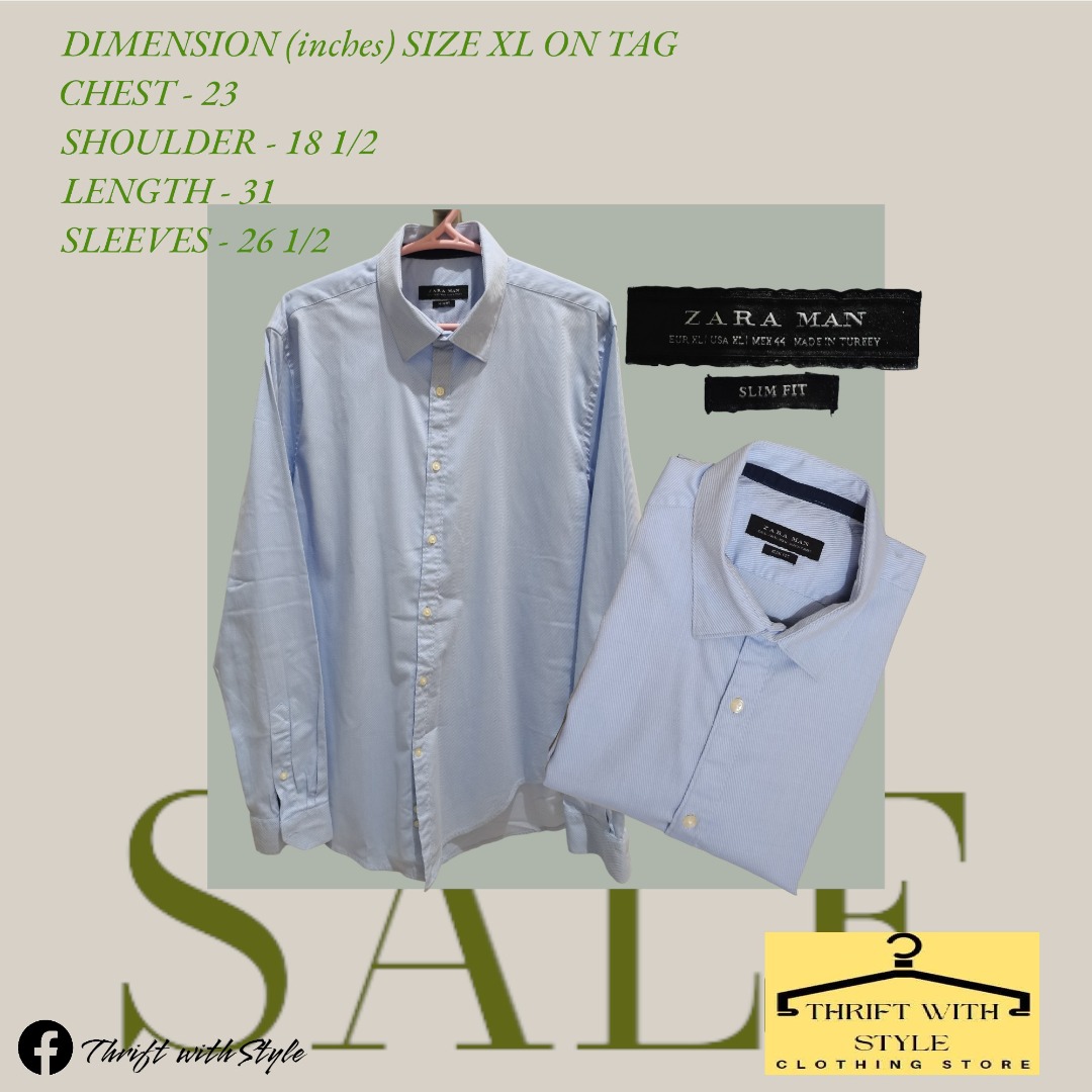 YoungLA Slim Fit Dress Shirts for Men, Athletic Indonesia