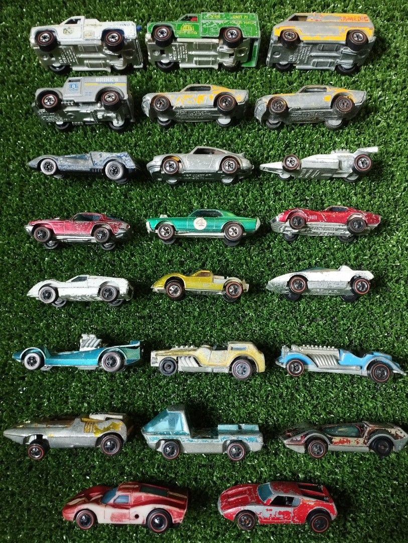 LOT VINTAGE THE RAREST HOT WHEELS REDLINE COLLECTIONS, Hobbies & Toys