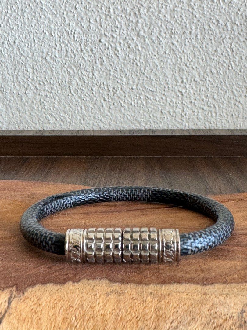 Louis vuitton leather store bracelet