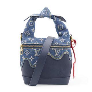 LOUIS VUITTON X NIGO Taurillon Monogram Denim Japanese Cruiser Blue