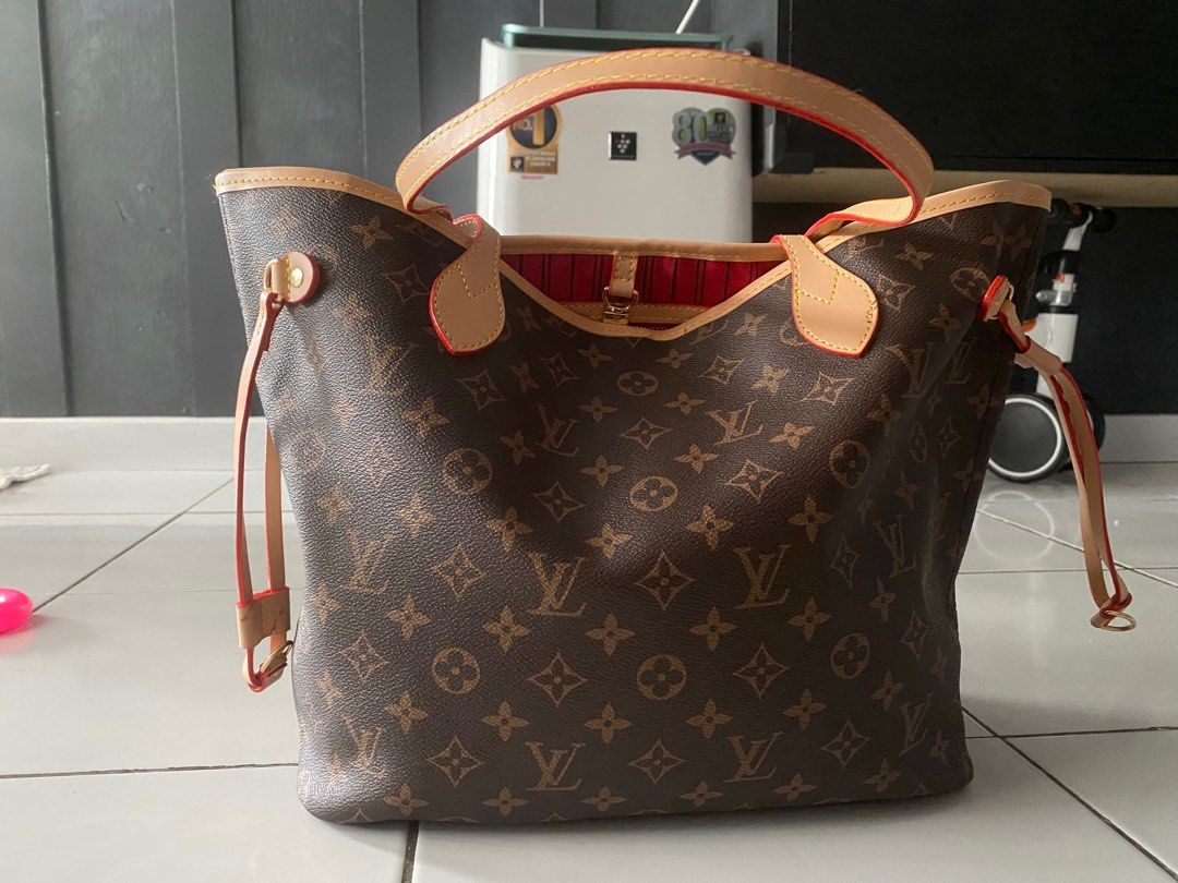 LV Neverfull Luxury Bags Wallets on Carousell