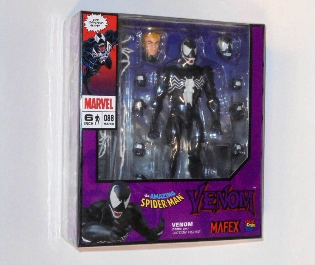 MAFEX Venom MISB not marvel legends shf figma Hobbies Toys