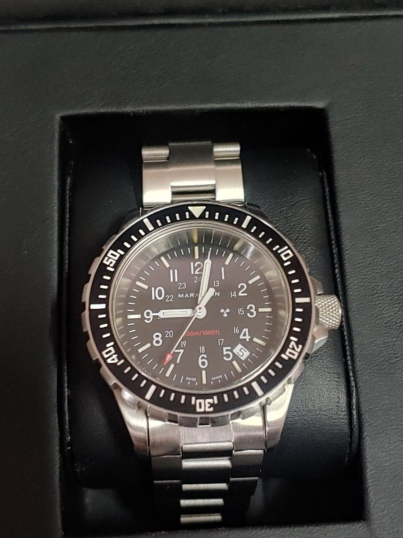 Marathon TSAR 41mm swiss made military diver Men s Fashion
