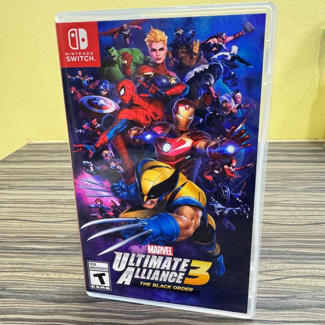 Marvel Alliance 3 Nintendo Switch game Video Gaming Video