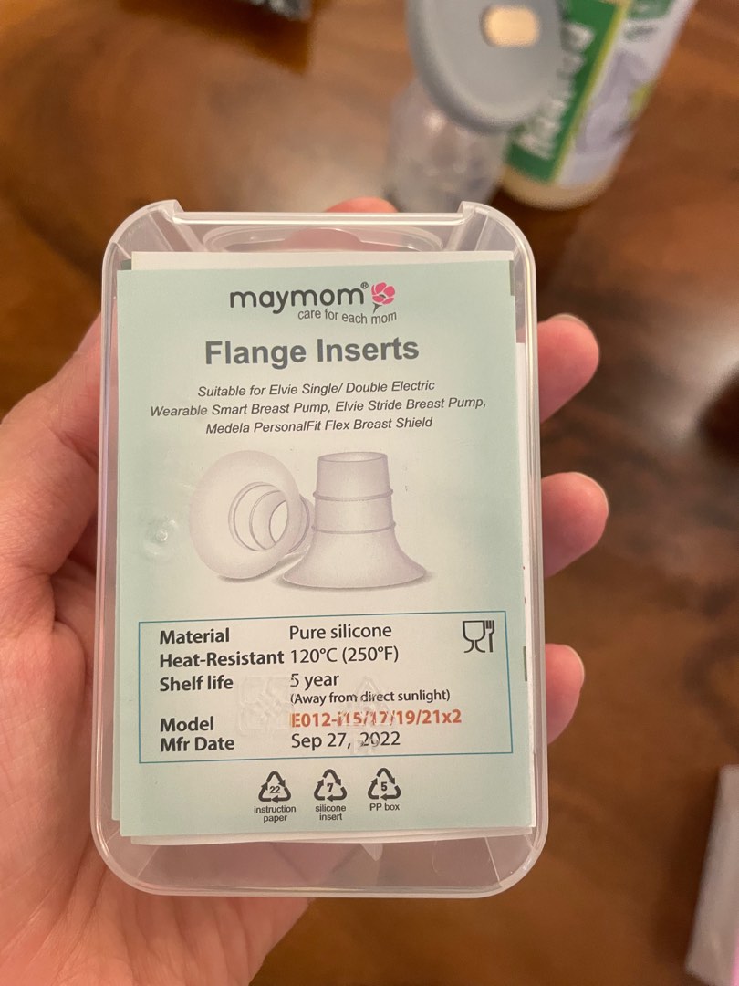 Maymom Silicone Inserts for Breastpump Flanges