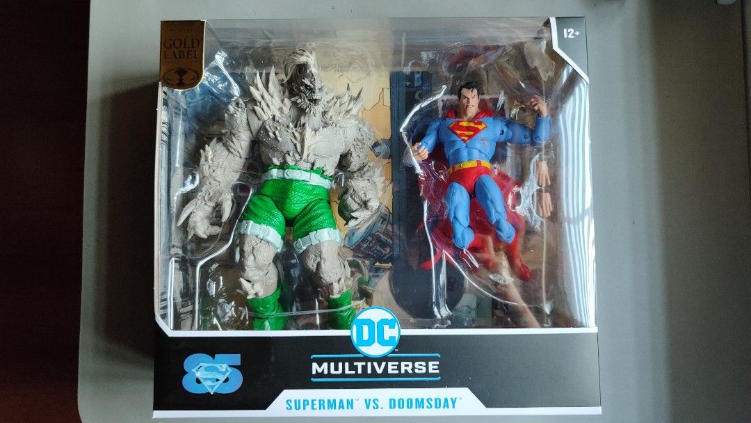 Mcfarlane Doomsday vs Superman gold label (Category: Figurines & Statues) located in Manila. Submitted by kennethyuchan (Listing ID 1269733916, Image 1). Description: for sale only Mcfarlane DC Multiverse Doomsday vs Superman Gold Label mint in sealed box brand new sealed authentic thank you mode of payments BPI/ BDO/ Chinabank/ GCash Pick up locations La Loma QC / Tondo Manila.