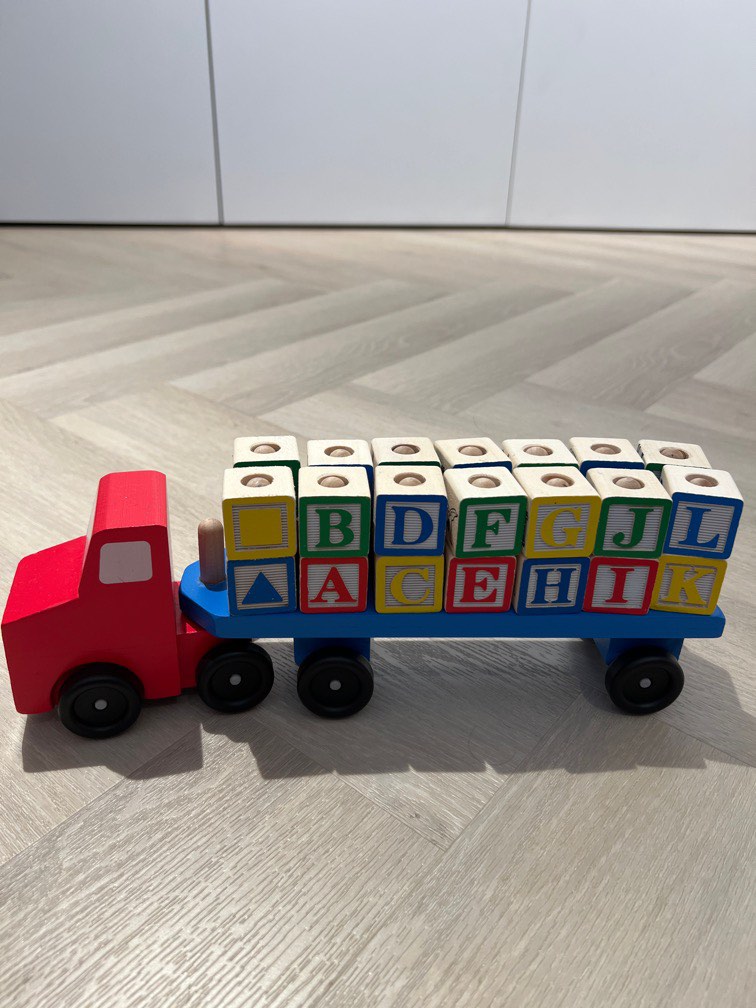 Melissa and sales doug alphabet truck