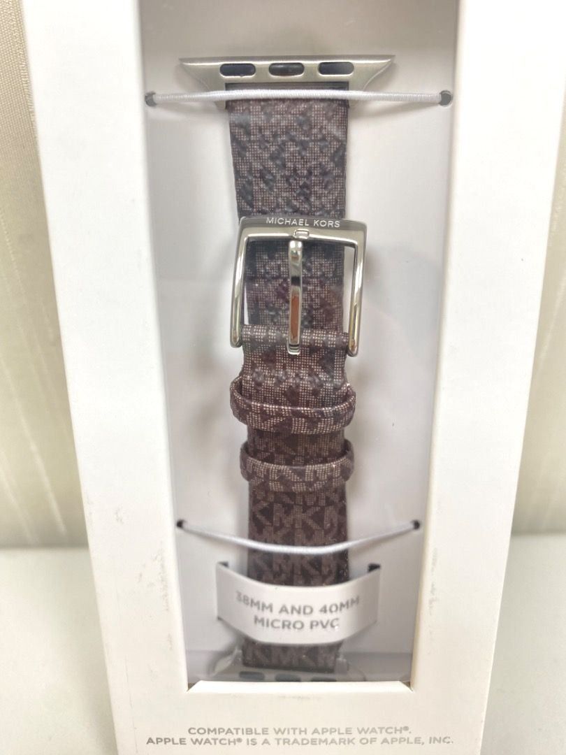 Michael Kors Logo Strap For 38/40mm Apple Watch® MKS8002, 名牌