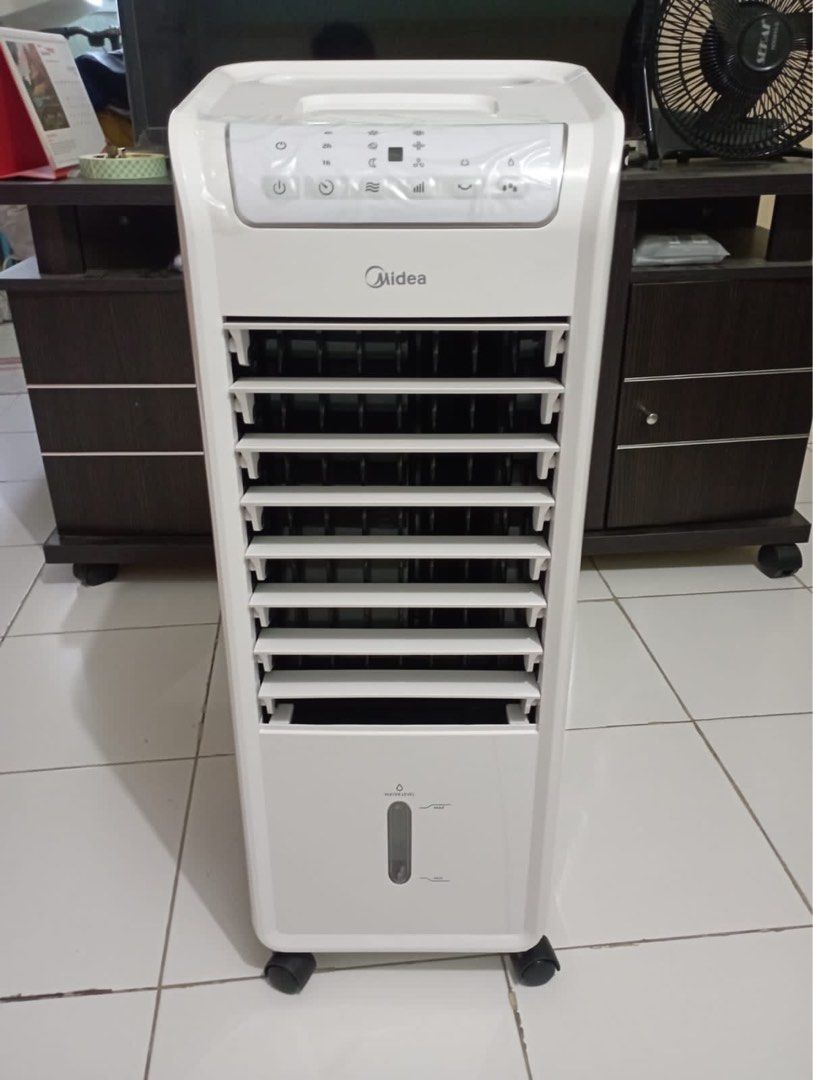 Midea Air Cooler AC 100A 6 Liter Putih Penyejuk Ruangan Midea