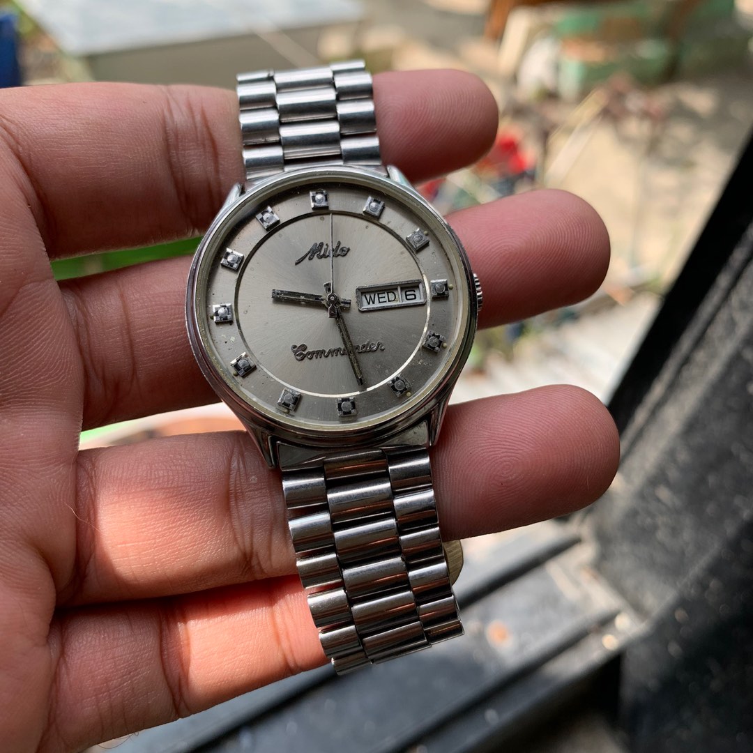 Mido commander automatic mulus Fesyen Pria Jam Tangan di Carousell