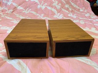 Mini Wooden Stereo Speakers Passive 2units