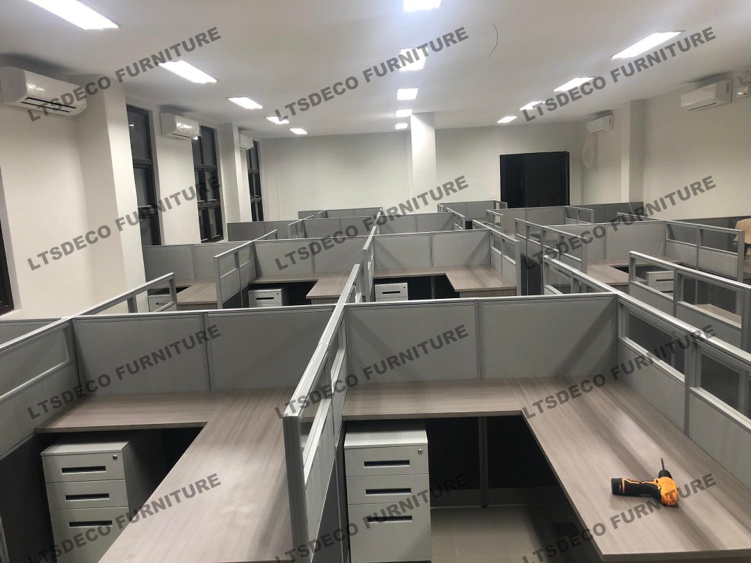 MODULAR PARTITION WORKSTATION OFFICE FURNITURE AND PARTITION, Furniture ...