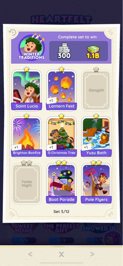 MONOPOLY STICKER SET 1 to 6, Hobbies & Toys, Toys & Games on Carousell