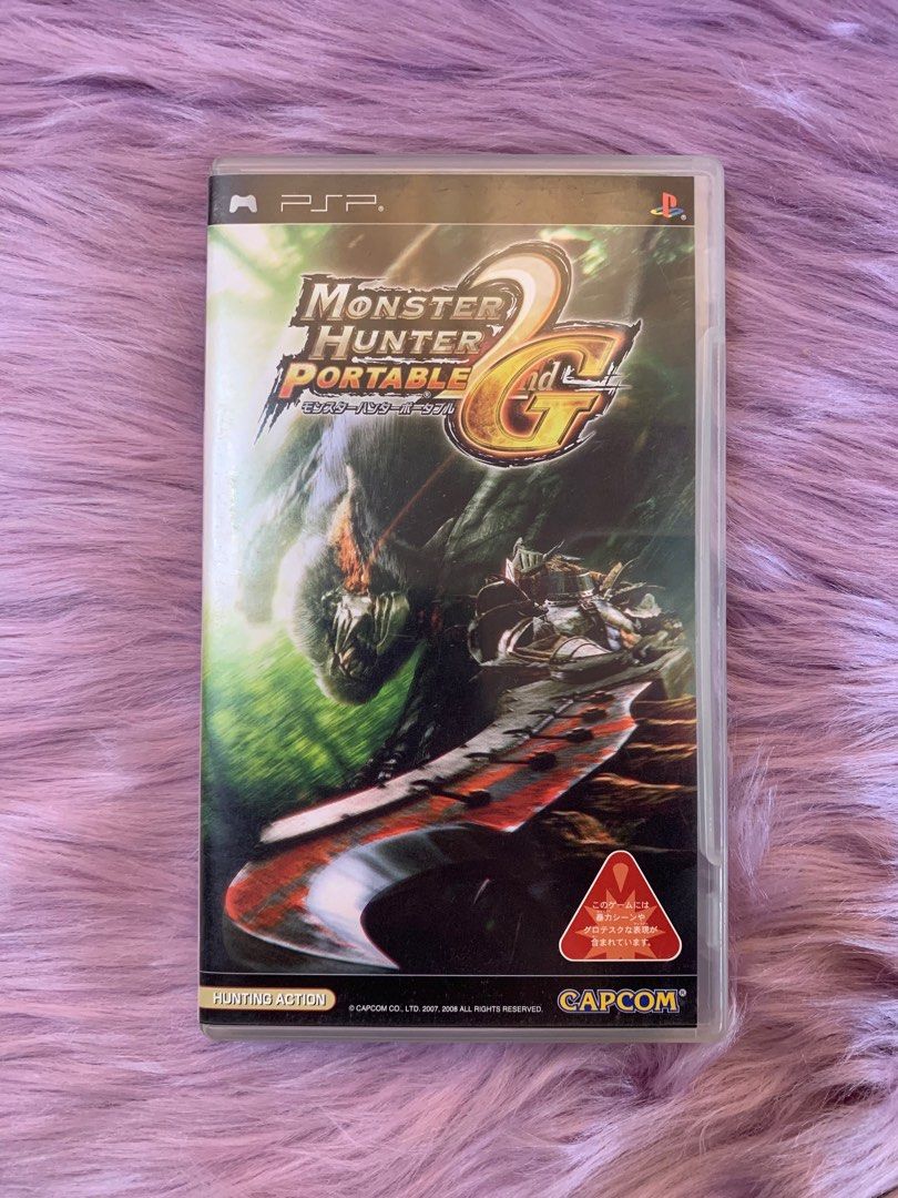 [PSP][JP] Monster Hunter Portable 2nd G (Category: PlayStation) located in Taguig. Submitted by kaizen239 (Listing ID 1269836561, Image 1). Description: RFS - Decluttering.