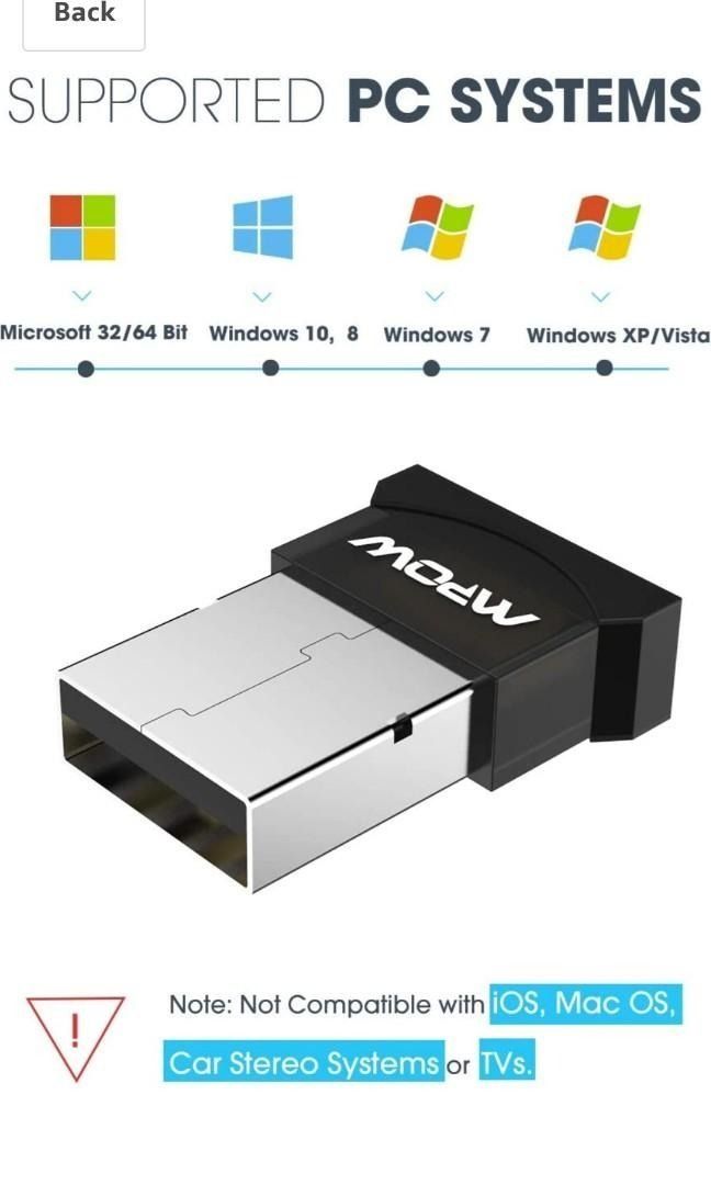 Mpow bluetooth sales driver windows 7